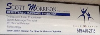 Scott Morrison Registered Massage Therapist